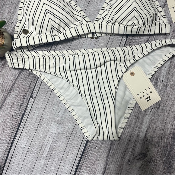 NWT 2 Pc Billabong Easy On Me Bikini Top+ Botom Bikini Set - Picture 11 of 11